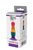 Разноцветная анальная пробка COLOURFUL PLUG - 14,5 см., цвет разноцветный - Dream toys