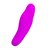 Лиловая вибровкладка в трусики Lisa с пультом ДУ, цвет лиловый - Baile