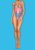 Слитный женский купальник Rionella, цвет голубой/розовый, S - Obsessive