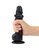 Черный фаллоимитатор Strap-On-Me Sliding Skin Realistic Dildo size L, цвет черный - Strap-on-me