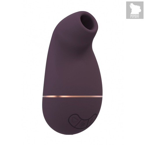 Фиолетовый клиторальный вакуум-волновой массажер Irresistible Kissable, цвет фиолетовый - Shots Media