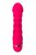 Розовый рельефный вибростимулятор точки G - 16 см, цвет розовый - Toyfa