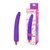 Фиолетовый изогнутый реалистичный вибратор - 18 см., цвет фиолетовый - Bioritm