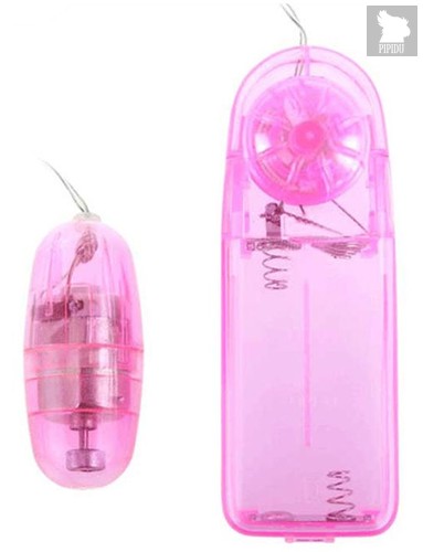 Розовое виброяйцо Spy Egg с пультом, цвет розовый - Eroticon