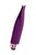 Фиолетовый клиторальный вибростимулятор FLO - 18,5 см., цвет фиолетовый - Toyfa