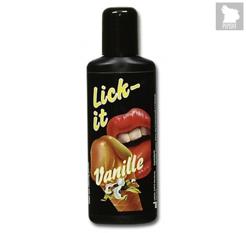 Смазка-массаж 3в1 Lick It со вкусом ванили, 100 мл - ORION