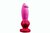 Фаллоимитатор Стаффорд medium zoo120, цвет красный/розовый - Erasexa