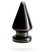 Анальная пробка Black Magnum, цвет черный - Lovetoy (А-Полимер)