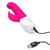 Розовый вибромассажер для G-точки Come hither G-Spot Rabbit - 24,5 см., цвет розовый - Rabbit Essentials