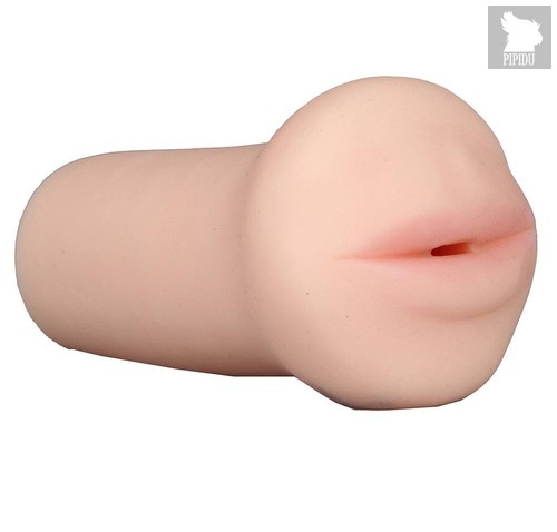 Нежный мастурбатор-ротик REALSTUFF 5INCH MASTURBATOR BJ, цвет телесный - Dream toys