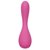 Розовый вибратор Uma G-spot Vibrator - 17,8 см., цвет розовый - Je Joue