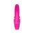 Ярко-розовый вибромассажёр зоны G с вакуумным клиторальным стимулятором My G - 17,4 см., цвет розовый - Adrien Lastic