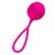 Ярко-розовый вагинальный шарик Geisha Ball Mia, цвет малиновый - Adrien Lastic