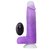 Фиолетовый вибратор-реалистик Encore 8 Inch Vibrating Dildo - 21,6 см., цвет фиолетовый - Blush Novelties