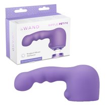 Утяжеленная насадка для массажера Le Wand RIPPLE VIOLET, цвет фиолетовый - Le Wand