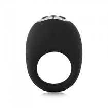 Черное эрекционное виброкольцо Mio Vibrating Ring, цвет черный - Je Joue