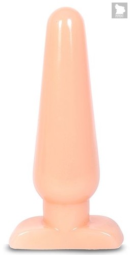 Телесная анальная пробка LARGE PLUG - 15 см., цвет телесный - Blush Novelties