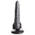 Серый фантазийный фаллоимитатор The Gargoyle Rock Hard Silicone Dildo - 23,6 см., цвет серый - XR Brands