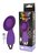 Фиолетовый фантазийный вибромассажер с 10 режимами вибрации, цвет фиолетовый - Bioritm