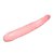 Розовый двухголовый гнущийся фаллоимитатор - 36 см, цвет розовый - Baile