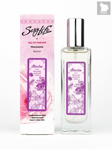Женская парфюмерная вода с феромонами Sexy Life Attraction - 30 мл. - Парфюм Престиж