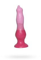 Розовый фаллос собаки Чарли - 18,5 см - Erasexa