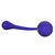 Фиолетовый шарик с электростимуляцией и вибрацией Intimate E-Stimulator Remote Kegel Exerciser, цвет фиолетовый - California Exotic Novelties