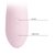 Нежно-розовый силиконовый перезаряжаемый вибромассажёр Nigel - 17,5 см., цвет розовый - Baile