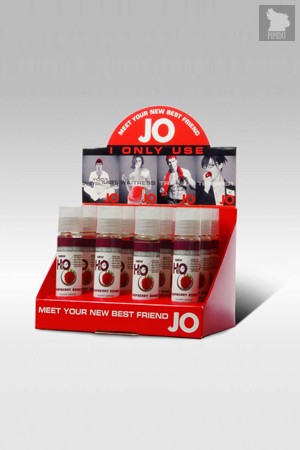 Смазка с ароматом малинового щербета JO Flavored Raspberry Sorbet - 30 мл - System JO