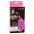 Ярко-розовое эрекционное виброкольцо Silicone Rechargeable Teasing Enhancer, цвет розовый - California Exotic Novelties