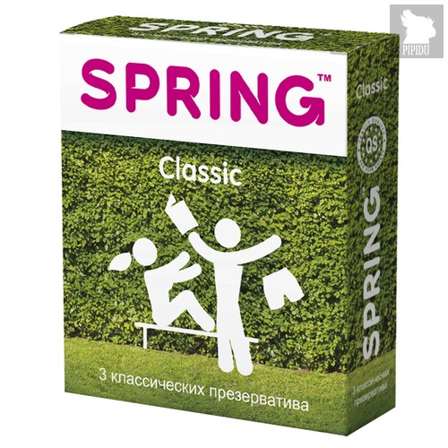 Презервативы Spring Classic классические, 3 шт. - Spring