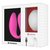 Розовый вибратор для пар с белым пультом-часами Weatwatch Dual Pleasure Vibe, цвет розовый - Dreamlove