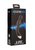 Чёрный вибратор с электростимуляцией E-Stimulation G-spot Vibrator - 19,5 см, цвет черный - Shots Media