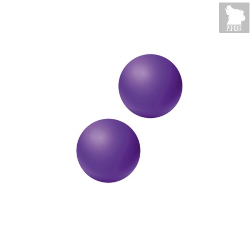 Вагинальные шарики Emotions Lexy Medium без сцепки, средние, цвет фиолетовый - Lola Toys