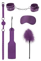 Фиолетовый игровой набор БДСМ Introductory Bondage Kit №4, цвет фиолетовый - Shots Media
