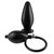 Анальный расширитель Inflatable Silicone Plug, цвет черный - Pipedream
