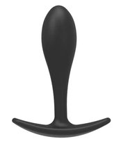 Черная силиконовая пробка-якорь размера L - 11,1 см., цвет черный - Oyo