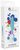 Бирюзовый фигурный вибратор Athamas - 22,7 см., цвет бирюзовый - Shots Media