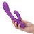 Фиолетовый перезаряжаемый вибромассажер Embrace Massaging G-Tickler, цвет фиолетовый - California Exotic Novelties