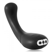 Черный гнущийся вибратор G-Kii G-Spot & Clitoral Vibrator - 23 см., цвет черный - Je Joue