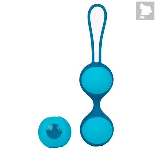 Вагинальные шарики Key by Jopen - Stella II - Blue, цвет голубой - Jopen