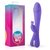 Фиолетовый вибратор-кролик Trix Rabbit Vibrator - 22,5 см., цвет фиолетовый - EDC Wholesale