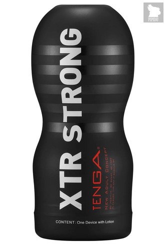 Мастурбатор Original Vacuum Cup Extra Strong, цвет черный - Tenga