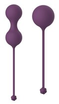 Набор фиолетовых вагинальных шариков Love Story Carmen, цвет фиолетовый - Lola Toys