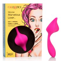 Вибростимулятор Mini Marvels Silicone Marvelous Lover, цвет розовый - California Exotic Novelties