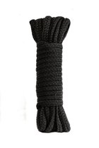 Черная веревка Bondage Collection Black - 9 м. - Lola Toys