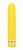 Желтая перезаряжаемая вибропуля Slay #SeduceMe - 12 см., цвет желтый - California Exotic Novelties