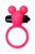 Розовое виброкольцо на пенис A-Toys, цвет розовый - Toyfa
