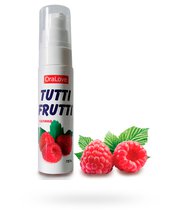 Гель-смазка Tutti-frutti с малиновым вкусом, 30 г - Bioritm