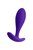 Фиолетовая анальная втулка Hub - 7,2 см., цвет фиолетовый - Toyfa